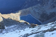  le lac de Crop gelé